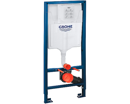 Комплект унитаза BelBagno Amanda BB051CHR+BB051SC с инсталляцией Grohe Rapid SL 38811KF0 с сиденьем Микролифт и Черной матовой клавишей смыва