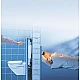 Комплект унитаза BelBagno Amanda BB051CHR+BB051SC с инсталляцией Grohe Rapid SL 38811KF0 с сиденьем Микролифт и Черной матовой клавишей смыва