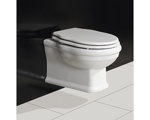 Унитаз BelBagno Boheme BB115CH/BB115SC подвесной с сиденьем Микролифт