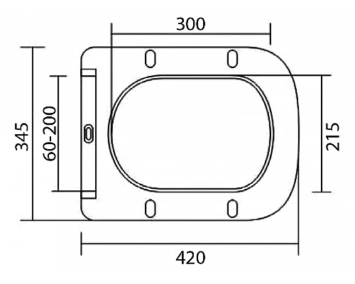 Унитаз BelBagno Due BB3103CHR/SC подвесной с сиденьем Микролифт
