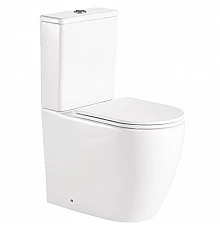 Унитаз компакт BelBagno Etna BB2157CPR без бачка и сиденья