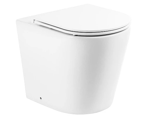 Унитаз BelBagno Flay-R BB1003CBR/BB870SC приставной с сиденьем Микролифт