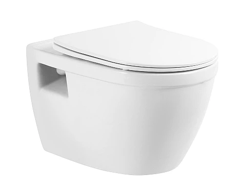 Комплект унитаза с инсталляцией BelBagno Loto BB070CHR/SC/BB002-80/BB005-PR-CHROME с сиденьем Микролифт и клавишей смыва Хром глянцевый