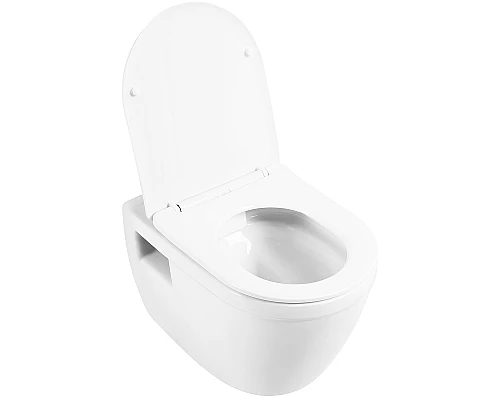 Комплект унитаза с инсталляцией BelBagno Loto BB070CHR/SC/BB002-80/BB005-PR-CHROME с сиденьем Микролифт и клавишей смыва Хром глянцевый