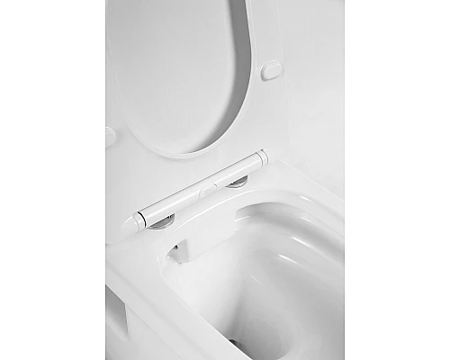 Комплект унитаза с инсталляцией BelBagno Loto BB070CHR/SC/BB002-80/BB005-PR-CHROME с сиденьем Микролифт и клавишей смыва Хром глянцевый
