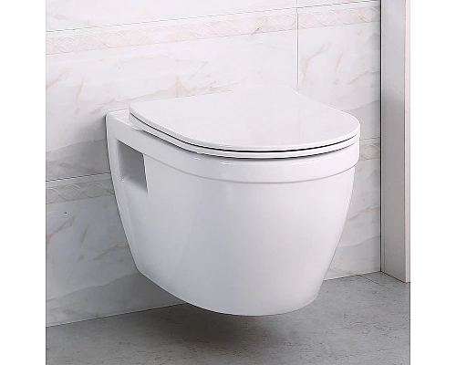 Комплект унитаза с инсталляцией BelBagno Loto BB070CHR/SC/BB002-80/BB005-PR-CHROME с сиденьем Микролифт и клавишей смыва Хром глянцевый