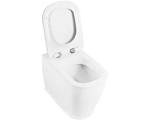 Унитаз BelBagno Prado BB10150CB/BB10150SC приставной с сиденьем Микролифт