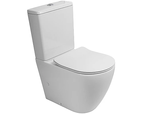 Унитаз компакт BelBagno Sfera-Tor BB2141CP-TOR без бачка и сиденья