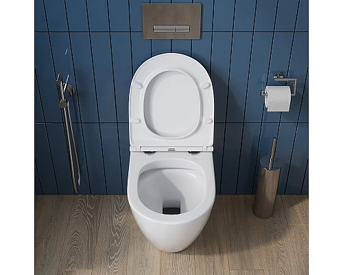 Унитаз BelBagno Sfera-R BB2141CBR/BB870SC приставной с сиденьем Микролифт