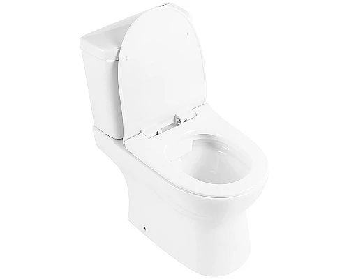 Унитаз компакт BelBagno Steam BB130CPR/BB130SC без бачка с сиденьем Микролифт