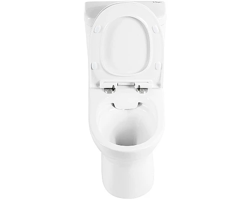 Унитаз компакт BelBagno Steam BB130CPR/BB130SC без бачка с сиденьем Микролифт