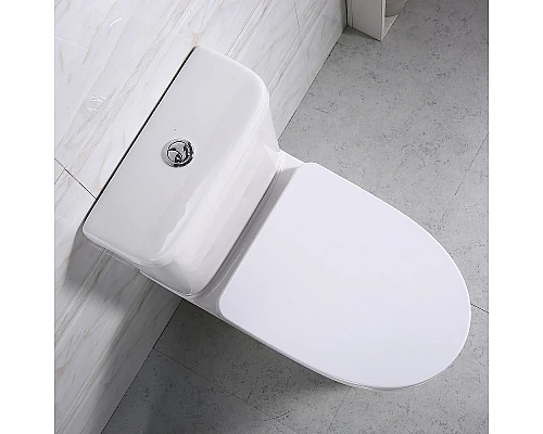 Унитаз компакт BelBagno Steam BB130CPR/BB130SC без бачка с сиденьем Микролифт