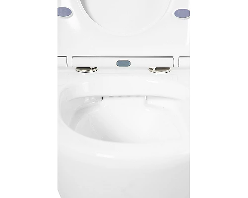 Комплект унитаза с инсталляцией BelBagno Tre BB8001CHR/SC/BB002-80/BB014-SR-BIANCO с сиденьем Микролифт и Белой клавишей смыва