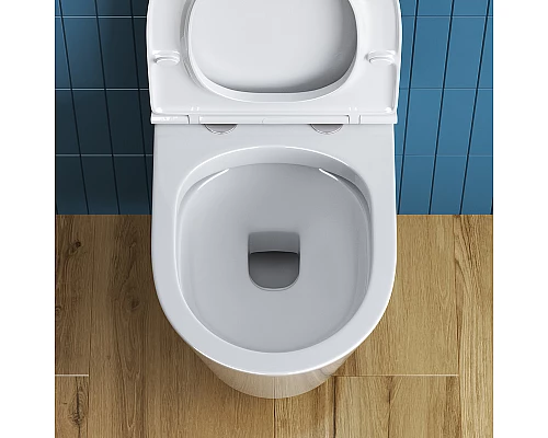 Комплект унитаза с инсталляцией BelBagno Tre BB8001CHR/SC/BB002-80/BB014-SR-BIANCO с сиденьем Микролифт и Белой клавишей смыва