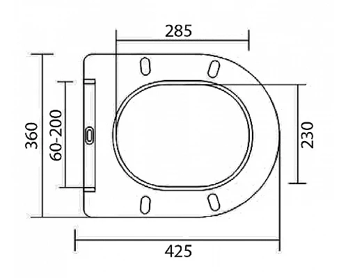 Комплект унитаза BelBagno Uno BB3105CHR/SC с инсталляцией Alcaplast Sadromodul AM101/1120-3:1 RU M71-0001 с сиденьем Микролифт и клавишей смыва Хром