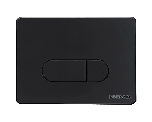 Купить Комплект унитаза BelBagno Uno BB3105CHR/SC с инсталляцией Berges Wasserhaus Novum D5 040235 с сиденьем Микролифт и Черной матовой клавишей смыва в магазине сантехники Santeh-Crystal.ru