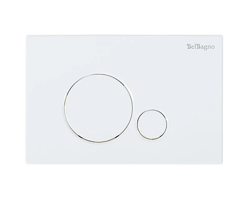 Комплект унитаза с инсталляцией BelBagno Uno BB3105CHR/SC/BB002-80/BB014-SR-BIANCO с сиденьем Микролифт и Белой клавишей смыва