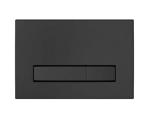 Комплект унитаза BelBagno Uno BB3105CHR/SC с инсталляцией Berges Atom 410 040340 с сиденьем Микролифт и Черной матовой клавишей смыва