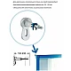 Комплект унитаза BelBagno Uno BB3105CHR/SC с инсталляцией Grohe Rapid SL 38811KF0 с сиденьем Микролифт и Черной матовой клавишей смыва