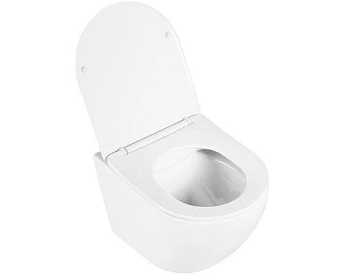 Комплект унитаза BelBagno Uno BB3105CHR/SC с инсталляцией Grohe Rapid SL 38811KF0 с сиденьем Микролифт и Черной матовой клавишей смыва