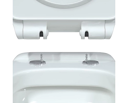 Купить Унитаз Berges Albit S Rimless 082147 подвесной с сиденьем Микролифт в магазине сантехники Santeh-Crystal.ru