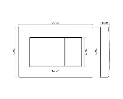 Купить Комплект унитаза с инсталляцией Berges Atom 042429 с сиденьем Микролифт и клавишей смыва Хром глянецевый в магазине сантехники Santeh-Crystal.ru