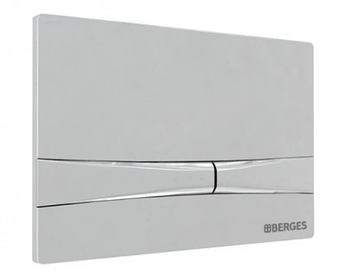 Купить Комплект унитаза с инсталляцией Berges Ego Rimless 047253 с сиденьем Микролифт и клавишей смыва Хром в магазине сантехники Santeh-Crystal.ru