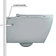 Заказать Унитаз Berges Mascon Rimless 082128 подвесной с сиденьем Микролифт в магазине сантехники Santeh-Crystal.ru