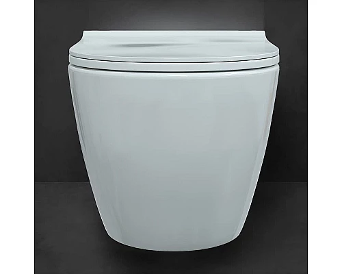 Заказать Унитаз Berges Mascon Rimless 082128 подвесной с сиденьем Микролифт в магазине сантехники Santeh-Crystal.ru