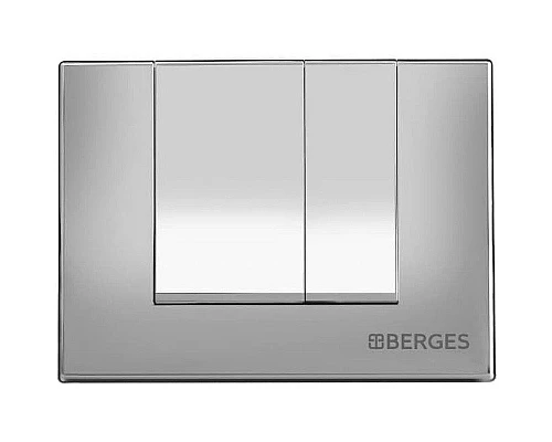 Приобрести Комплект унитаза с инсталляцией Berges Novum 043267 с сиденьем Микролифт и клавишей смыва Хром глянец в магазине сантехники Santeh-Crystal.ru