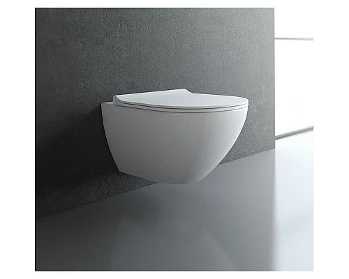 Заказать Комплект унитаза с инсталляцией Berges Novum Rimless 043272 с сиденьем Микролифт и клавишей смыва Хром глянец в магазине сантехники Santeh-Crystal.ru