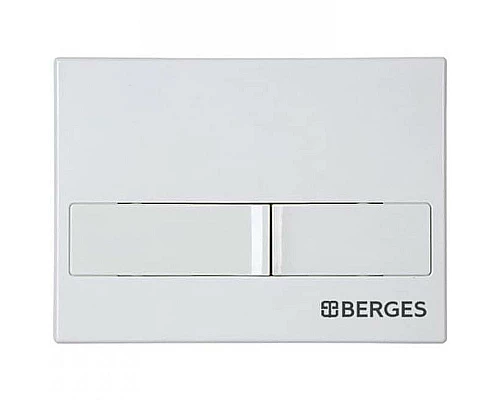 Приобрести Комплект унитаза с инсталляцией Berges Novum 042428 с сиденьем Микролифт и Белой клавишей смыва в магазине сантехники Santeh-Crystal.ru