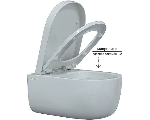 Заказать Комплект унитаза с инсталляцией Berges Novum 043204 с сиденьем Микролифт и Черной SoftTouch клавишей смыва в магазине сантехники Santeh-Crystal.ru