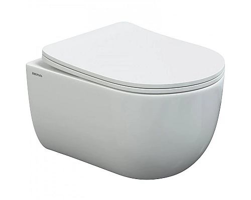 Заказать Комплект унитаза с инсталляцией Berges Novum 043239 с сиденьем Микролифт и Белой клавишей смыва в магазине сантехники Santeh-Crystal.ru