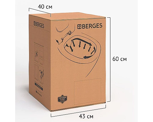 Заказать Унитаз Berges Ventas Rimless 082135 подвесной с сиденьем Микролифт в магазине сантехники Santeh-Crystal.ru