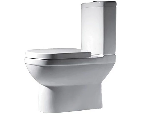 Приобрести Унитаз компакт Bravat CX01014UW-P-RUS без бачка, с сиденьем Микролифт в магазине сантехники Santeh-Crystal.ru