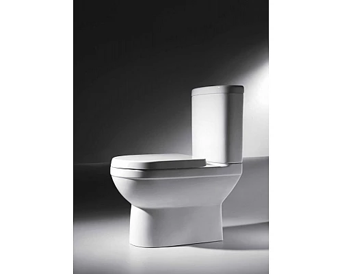 Приобрести Унитаз компакт Bravat CX01014UW-P-RUS без бачка, с сиденьем Микролифт в магазине сантехники Santeh-Crystal.ru