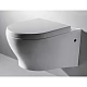 Заказать Унитаз Bravat Rael C01017UW-A-ENG подвесной с сиденьем Микролифт в магазине сантехники Santeh-Crystal.ru