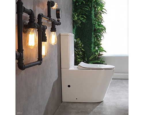 Купить Унитаз компакт CeramaLux NS-2178 с бачком и сиденьем Микролифт в магазине сантехники Santeh-Crystal.ru