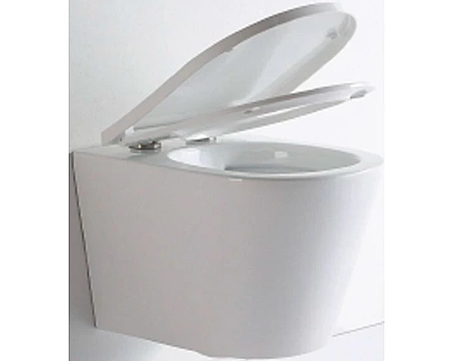 Приобрести Унитаз CeramaLux NS-5178 подвесной Белый с сиденьем Микролифт в магазине сантехники Santeh-Crystal.ru