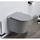 Приобрести Унитаз CeramaLux B2330-3MH подвесной Серый матовый с сиденьем Микролифт в магазине сантехники Santeh-Crystal.ru