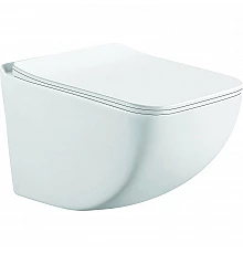 Унитаз CeramaLux K255 подвесной с сиденьем Микролифт