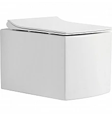 Унитаз CeramaLux 2022 подвесной с сиденьем Микролифт