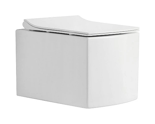 Приобрести Унитаз CeramaLux 2022 подвесной с сиденьем Микролифт в магазине сантехники Santeh-Crystal.ru