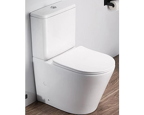 Заказать Унитаз компакт CeramaLux 2179XMW Белый матовый с бачком и сиденьем Микролифт в магазине сантехники Santeh-Crystal.ru