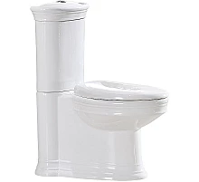 Унитаз компакт CeramaLux Lux Classic 2041 с бачком и сиденьем Микролифт