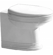 Унитаз CeramaLux Lux Classic 2474 приставной с сиденьем Микролифт