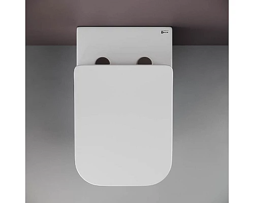 Заказать Унитаз Ceramica Nova Cubic CN1809 приставной с сиденьем Микролифт в магазине сантехники Santeh-Crystal.ru