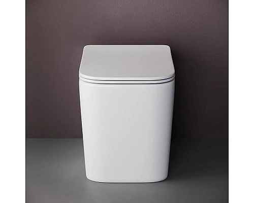 Заказать Унитаз Ceramica Nova Cubic CN1809 приставной с сиденьем Микролифт в магазине сантехники Santeh-Crystal.ru