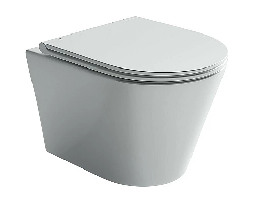 Купить Унитаз Ceramica Nova Forma CN3011 подвесной с сиденьем Микролифт в магазине сантехники Santeh-Crystal.ru